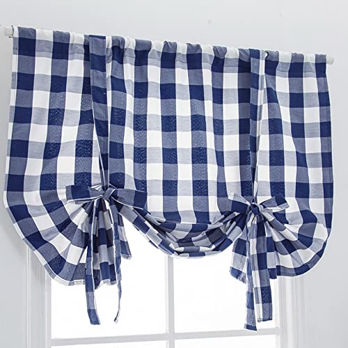 A.Monamour Gardine Scheibengardinen Blickdichter Baumwoll Leinen Blau Kariert Gingham Raffrollo Roman Vorhang Ballonvorhang Kurzgardinen Küchengardine Küche Vorhang Fenster Kurz Stores Bistrogardine A.Monamour Gardine Scheibengardinen Blickdichter Baumwoll Leinen Blau Kariert Gingham Raffrollo Roman Vorhang Ballonvorhang Kurzgardinen Küchengardine Küche Vorhang Fenster Kurz Stores Bistrogardine von A.Monamour