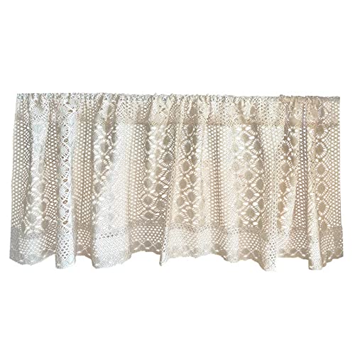 A.Monamour Gardine Scheibengardinen Kurzstores Bauernhaus Beige Baumwolle Gehäkelt Gestickte Spitze Geometrisch Kurzgardinen Küchengardine Küchenvorhang Küche Fenster Kurz Vorhang Stores Bistrogardine A.Monamour Gardine Scheibengardinen Kurzstores Bauernhaus Beige Baumwolle Gehäkelt Gestickte Spitze Geometrisch Kurzgardinen Küchengardine Küchenvorhang Küche Fenster Kurz Vorhang Stores Bistrogardine von A.Monamour