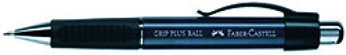 Kugelschreiber Grip Plus metallicblau von A.W. Faber-Castell