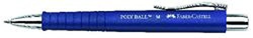 Kugelschreiber POLY BALL M, blau(Liefermenge=2) von A.W. Faber-Castell