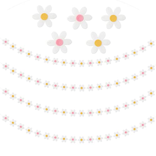 A1DIEE 4 Stück Groovy Gänseblümchen Filzbanner Retro Hippie Boho Girlande Ammer Ornamente Gänseblümchen Weiße Blumen Hängebanner für Raumdekoration Fotografie Hintergrund Geburtstagsparty Zubehör A1DIEE 4 Stück Groovy Gänseblümchen Filzbanner Retro Hippie Boho Girlande Ammer Ornamente Gänseblümchen Weiße Blumen Hängebanner für Raumdekoration Fotografie Hintergrund Geburtstagsparty Zubehör von A1DIEE