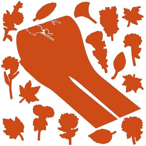 A1diee Herbst Sonnenblume Aufkleber Rolle - 1000 Stück Selbstklebende Roller Sticker Belohnungsaufkleber DIY Vinyl Siegelaufkleber für Scrapbooking Laptop Party Tasche A1diee Herbst Sonnenblume Aufkleber Rolle - 1000 Stück Selbstklebende Roller Sticker Belohnungsaufkleber DIY Vinyl Siegelaufkleber für Scrapbooking Laptop Party Tasche von A1DIEE