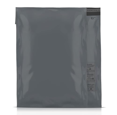 A2Z Versandtaschen, umweltfreundlich, 127 mm bis 177 mm, Grau, 100 Stück A2Z Versandtaschen, umweltfreundlich, 127 mm bis 177 mm, Grau, 100 Stück von A2Z