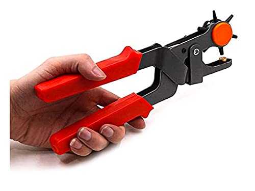 A2ZWORLD Gurtlöcher, Lochzange, Lochzange, Lochzange für Gürtel und Leder, 6 verschiedene Löcher A2ZWORLD Gurtlöcher, Lochzange, Lochzange, Lochzange für Gürtel und Leder, 6 verschiedene Löcher von A2ZWORLD