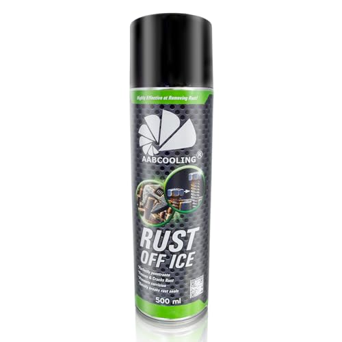 AABCOOLING 1x 500ml Rust Off Ice - Kälteschock Rostlöser & Schmiermittel Ersatz, löst festsitzende Schrauben & Muttern, Schockvereiser Kriechöl, Eis Rostlöser Rostumwandler Rostentferner Rostkonverter AABCOOLING 1x 500ml Rust Off Ice - Kälteschock Rostlöser & Schmiermittel Ersatz, löst festsitzende Schrauben & Muttern, Schockvereiser Kriechöl, Eis Rostlöser Rostumwandler Rostentferner Rostkonverter von AABCOOLING