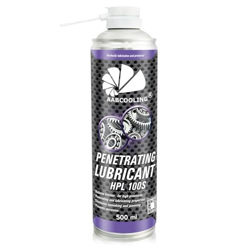 AABCOOLING Penetrating Lubricant HPL 100S, Kriechöl Universal Fett Spray – Schmiermittel 500ml Haftspray gegen Rost, Reibung & Korrosion, metallfreier Haftschmierstoff K7 AABCOOLING Penetrating Lubricant HPL 100S, Kriechöl Universal Fett Spray – Schmiermittel 500ml Haftspray gegen Rost, Reibung & Korrosion, metallfreier Haftschmierstoff K7 von AABCOOLING