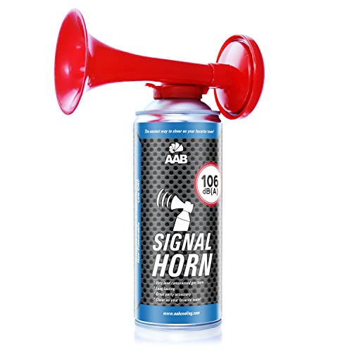 AABCOOLING Signal Horn 1x Krachmacher nicht brennbar-106 dB(A), Bis zu 120 Signale, Party Supplies, Tröten Geburtstag, Fussballtröte, Pressluft Hupe Fanfare, Party Tröte Tröten Zubehör Spaß K5 von AABCOOLING