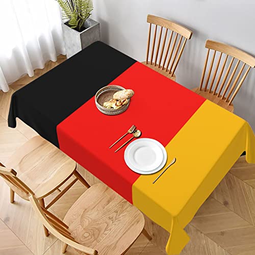 AABSTBFM Rechteckige Tischdecke, 228 x 152 cm, Deutschland-Flagge, bedruckt, waschbar, wasserdicht, knitterfrei, Tischdekoration AABSTBFM Rechteckige Tischdecke, 228 x 152 cm, Deutschland-Flagge, bedruckt, waschbar, wasserdicht, knitterfrei, Tischdekoration von AABSTBFM