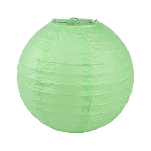AAF Nommel Lukis 5X Lampion Laternen Papierlaterne Lampenschirm Hochtzeit Party Dekoration Ballform Grün 20cm AAF Nommel Lukis 5X Lampion Laternen Papierlaterne Lampenschirm Hochtzeit Party Dekoration Ballform Grün 20cm von AAF Nommel