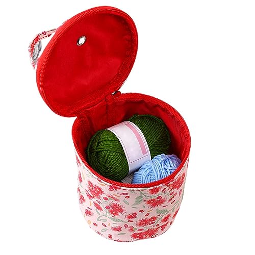 AAKOMA Tragetasche für Strickwaren | Aufbewahrungstasche mit Griff für Garn, Häkelzubehör für Knäuel, Häkelnadel, Knopf, Wollgarn, Box für Nadel und Faden, Schlüssel AAKOMA Tragetasche für Strickwaren | Aufbewahrungstasche mit Griff für Garn, Häkelzubehör für Knäuel, Häkelnadel, Knopf, Wollgarn, Box für Nadel und Faden, Schlüssel von AAKOMA