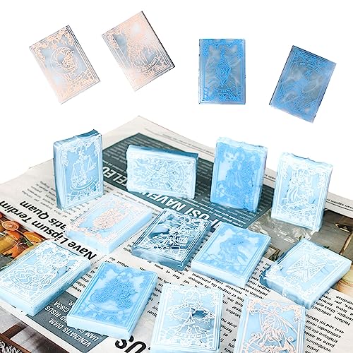 Tarotkarten Form | Tarot Silikonschmelzform - Silikonformen für Epoxidharz Silikonformen zum Schmelzen Silikonformen für Schmelzen Epoxidformen Groß Aakoma von AAKOMA
