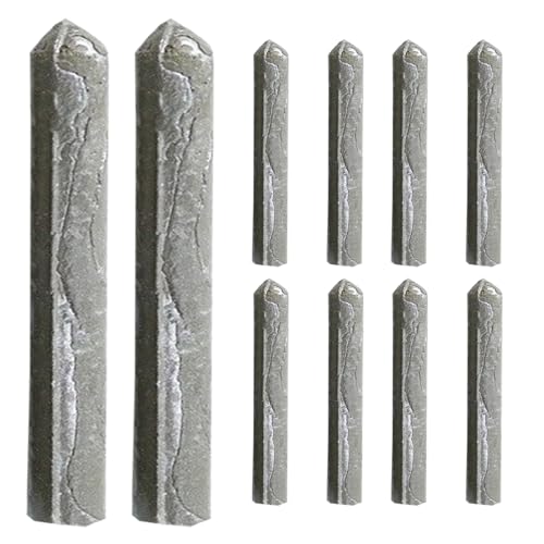 AALLYN Low Temperature Universal Welding Rod | 3/6 /10/19 Stück Schweißstäbe | 78 mm hochflüssige Metallschweißstäbe | Aluminiumstäbe zum Schweißen von Legierungen, Edelstahl und Kupfer von AALLYN