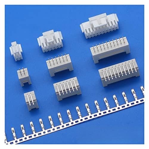 AANAN 10sets. PHB 2.0mm 3/4/5/6/7/8/8/9/9.9.20 0. PHB2.0. Steckerstecker männlich + weibliche + Crimps (Size : Looper Needle, Color : 10sets 2X10P) von AANAN