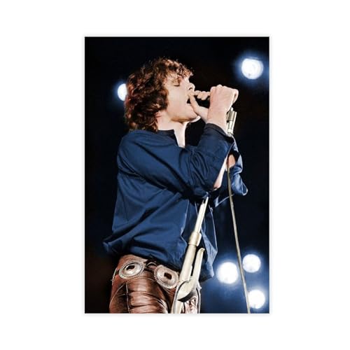 AAVEDA Jim Morrison Leinwand-Poster, Wandkunst, Dekordruck, Gemälde für Wohnzimmer, Schlafzimmer, Dekoration, ungerahmt, 50 x 75 cm AAVEDA Jim Morrison Leinwand-Poster, Wandkunst, Dekordruck, Gemälde für Wohnzimmer, Schlafzimmer, Dekoration, ungerahmt, 50 x 75 cm von AAVEDA