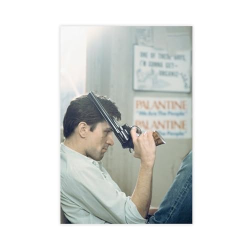 AAVEDA Leinwand-Poster, Motiv: Taxifahrer Robert De Niro 2, Wandkunst, Dekordruck, Bild, Gemälde für Wohnzimmer, Schlafzimmer, Dekoration, ungerahmt, 30 x 45 cm AAVEDA Leinwand-Poster, Motiv: Taxifahrer Robert De Niro 2, Wandkunst, Dekordruck, Bild, Gemälde für Wohnzimmer, Schlafzimmer, Dekoration, ungerahmt, 30 x 45 cm von AAVEDA