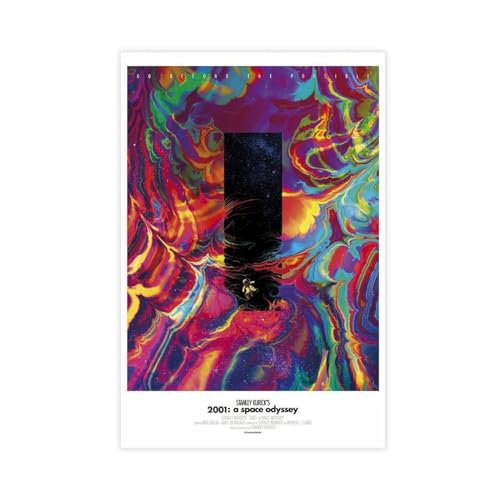 Movie 2001 A Space Odyssey 5 Leinwand-Poster, Wandkunst, Dekordruck, Bild Gemälde für Wohnzimmer, Schlafzimmer, Dekoration, ungerahmt, 40 x 60 cm Movie 2001 A Space Odyssey 5 Leinwand-Poster, Wandkunst, Dekordruck, Bild Gemälde für Wohnzimmer, Schlafzimmer, Dekoration, ungerahmt, 40 x 60 cm von AAVEDA