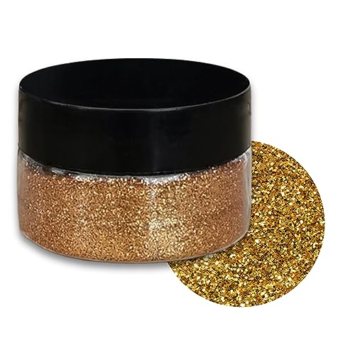 Epoxidharz Farbe Metallic (Glitter Gold (20g)), AArtsZ Mica Powder Pulver, Epoxy Resin Farbe, Pigment, Farbpigmente Pigmentpulver Farben für Kosmetisches Qualität, Niveau Lipgloss Seifenfarben von AArtsZ