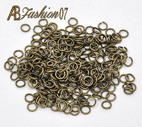 AB-Fashion 07 Biegeringe offen 4mm - Bronze, 30 Stück AB-Fashion 07 Biegeringe offen 4mm - Bronze, 30 Stück von AB-Fashion 07