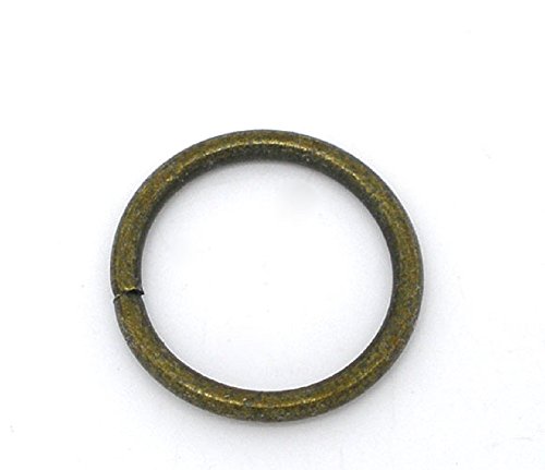 AB-Fashion 07 Biegeringe offen 8mm - Bronze, 100 Stück von AB-Fashion 07