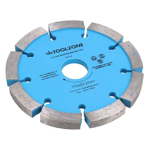 115 mm x 8 mm Diamantspitze Mörtelscheibe Mauerwerk Klinge 4-1/2 Zoll Schleifer von AB Tools-Toolzone
