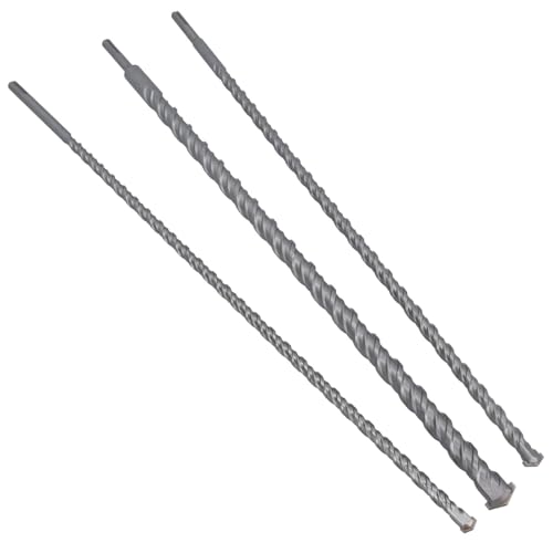 SDS LÄNGERE 600mm Bohrer Bohrer von Mauerwerk 12mm, 16mm & 24mm TE698 von AB Tools-Toolzone
