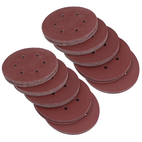 Schleifscheiben mit gemischter Körnung, 150 mm, für DA-Exzenterschleifer, 100 Stück von AB Tools-Toolzone