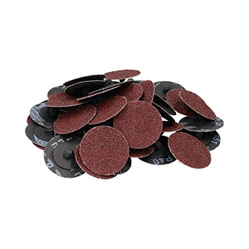 Schleifscheiben, grob, 50 mm, 40 Körnungen, 50 Stück von AB Tools
