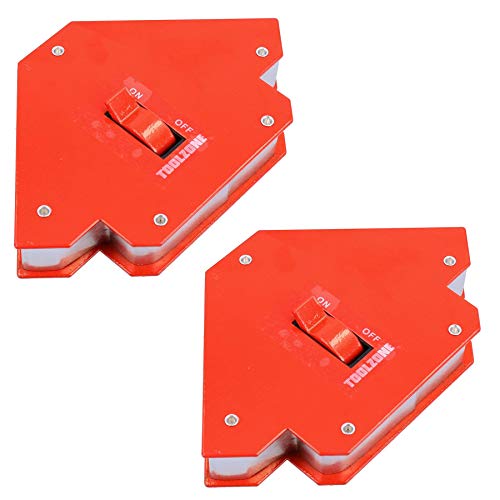 Schweißmagnet-Halterung mit An-/Aus-Schalter, 45 / 90 / 135 Grad, 2 Stück Schweißmagnet-Halterung mit An-/Aus-Schalter, 45 / 90 / 135 Grad, 2 Stück von AB Tools