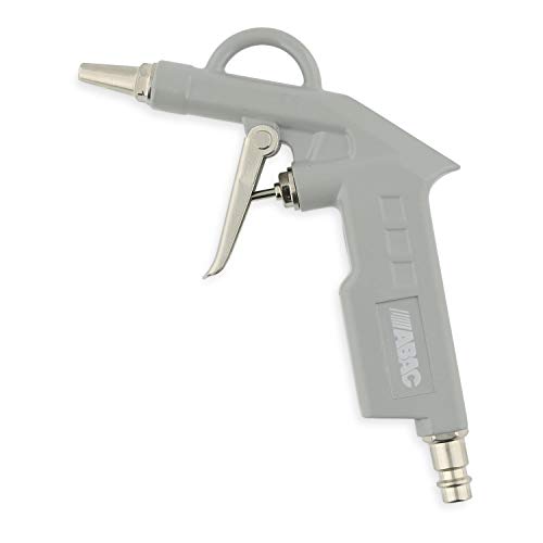 ABAC Druckluftpistole G-501, Ausblaspistole/Luftdruckpistole mit kurzer Düse, Ø 2 mm Düse, Druckluft Reinigungspistole mit max. Druck 8 Bar, Aluminium ABAC Druckluftpistole G-501, Ausblaspistole/Luftdruckpistole mit kurzer Düse, Ø 2 mm Düse, Druckluft Reinigungspistole mit max. Druck 8 Bar, Aluminium von ABAC
