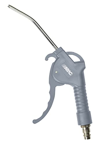 ABAC Druckluftpistole G-503, Ausblaspistole/Luftdruckpistole mit 10 cm langer Düse, Ø 3.8 mm Düse, Druckluft Reinigungspistole mit max. Druck 8 Bar, Plastik ABAC Druckluftpistole G-503, Ausblaspistole/Luftdruckpistole mit 10 cm langer Düse, Ø 3.8 mm Düse, Druckluft Reinigungspistole mit max. Druck 8 Bar, Plastik von ABAC