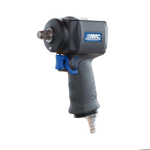 ABAC 1/2" PRO Mini Druckluftschrauber - Ideal für Reifenwechsel - Universell einsetzbar - Bis 700 Nm - Kompakt und leicht: 1,1 kg ABAC 1/2" PRO Mini Druckluftschrauber - Ideal für Reifenwechsel - Universell einsetzbar - Bis 700 Nm - Kompakt und leicht: 1,1 kg von ABAC