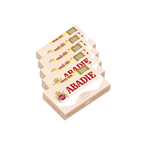 Abadie 500 Zigarettenpapier, 5 Heftchen à 500 Blatt Abadie 500 Zigarettenpapier, 5 Heftchen à 500 Blatt von ABADIE