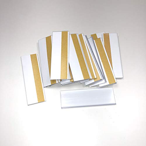 100 Stück selbstklebende Etikettenhalter 30mm x 100mm, individuelle selbstklebende Preisschildhalter 100mm, Preisaushänge, Preisetiketten, transparente Klebeetiketten 100 Stück selbstklebende Etikettenhalter 30mm x 100mm, individuelle selbstklebende Preisschildhalter 100mm, Preisaushänge, Preisetiketten, transparente Klebeetiketten von ABARNOM