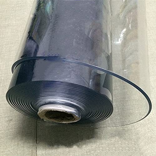 ABBNIA Transparente Tischdecke, 1,5 mm dick, Tischschutz für Esszimmertisch, durchsichtiger Tischdeckenschutz aus Kunststoff, durchsichtige Tischde ABBNIA Transparente Tischdecke, 1,5 mm dick, Tischschutz für Esszimmertisch, durchsichtiger Tischdeckenschutz aus Kunststoff, durchsichtige Tischde von ABBNIA