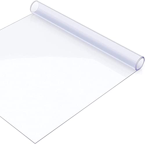 ABBNIA Transparente Tischdecke, 61 x 91,4 cm, individuell anpassbar, mehrere Größen, 2,0 mm dick, rechteckige Kunststoff-Tischdecke, Schreibtischun ABBNIA Transparente Tischdecke, 61 x 91,4 cm, individuell anpassbar, mehrere Größen, 2,0 mm dick, rechteckige Kunststoff-Tischdecke, Schreibtischun von ABBNIA
