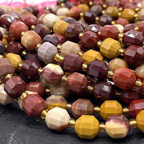 ABCGEMS Australische dreifarbige Mookaitperlen (verbesserte Prismenform, die die Energie verstärkt – ermöglicht die Verteilung von Energie in alle Richtungen von ABC GEMS USA