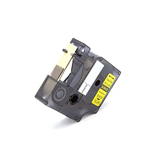 Kompatible Etiketten für Dymo 18432 12mm x 5,5m Schwarz Gelb für Dymo ILP219 Labelwriter 450 DUO Rhino 1000 3000 4200 5000 5200 5200+ 6000 Rhinopro 5000 3M PL150 3M PL200 3M PL300 von ABC Kompatible Etiketten für Dymo 18432 12mm x 5,5m Schwarz Gelb für Dymo ILP219 Labelwriter 450 DUO Rhino 1000 3000 4200 5000 5200 5200+ 6000 Rhinopro 5000 3M PL150 3M PL200 3M PL300 von ABC von ABC