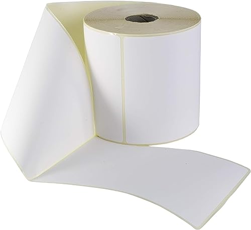 Aufkleber Etiketten auf Rolle, 100 x 150 mm, 500 Stück, kompatibel für Direktdrucker Aufkleber Etiketten auf Rolle, 100 x 150 mm, 500 Stück, kompatibel für Direktdrucker von ABD