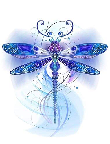 ABEUTY Diamond Painting Full Set, DIY 5D Diamant Painting Blau Schöne Libelle Tier Diamant Malerei Malen nach Zahlen Kreuzstich (Libelle) ABEUTY Diamond Painting Full Set, DIY 5D Diamant Painting Blau Schöne Libelle Tier Diamant Malerei Malen nach Zahlen Kreuzstich (Libelle) von ABEUTY