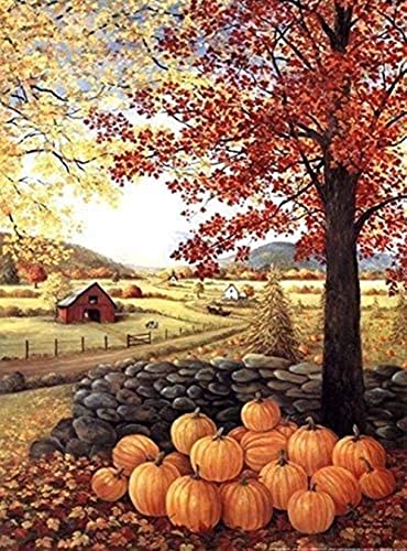 Diamond Painting Full Set, ABEUTY DIY 5D Diamant Painting Herbst Kürbis Zimmer Diamant Malerei Malen nach Zahlen Kreuzstich Crystal Diamond Art Kits Diamond Painting Full Set, ABEUTY DIY 5D Diamant Painting Herbst Kürbis Zimmer Diamant Malerei Malen nach Zahlen Kreuzstich Crystal Diamond Art Kits von ABEUTY