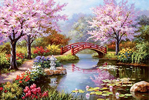 Diamond Painting Full Set, ABEUTY DIY 5D Diamant Painting Kirschbaum Brücke Fluss Blumen Landschaft Pflanze Malen Diamant Malerei Malen nach Zahlen Kreuzstich Crystal Diamond Art Kits Diamond Painting Full Set, ABEUTY DIY 5D Diamant Painting Kirschbaum Brücke Fluss Blumen Landschaft Pflanze Malen Diamant Malerei Malen nach Zahlen Kreuzstich Crystal Diamond Art Kits von ABEUTY