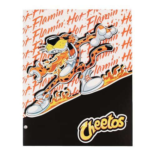 Cheetos Kinderordner mit Taschen für Mädchen und Jungen, 2 Taschen, Ordner für Kinder Cheetos Kinderordner mit Taschen für Mädchen und Jungen, 2 Taschen, Ordner für Kinder von ABG Accessories