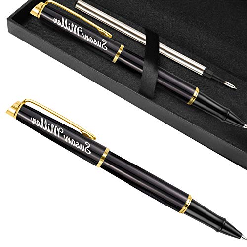 Personalisierter Gelschreiber Mit Namen,Personalisiert Kugelschreiber Mit Gravur Geschenk für Jahrestag,0.7mm von ABIsedrin