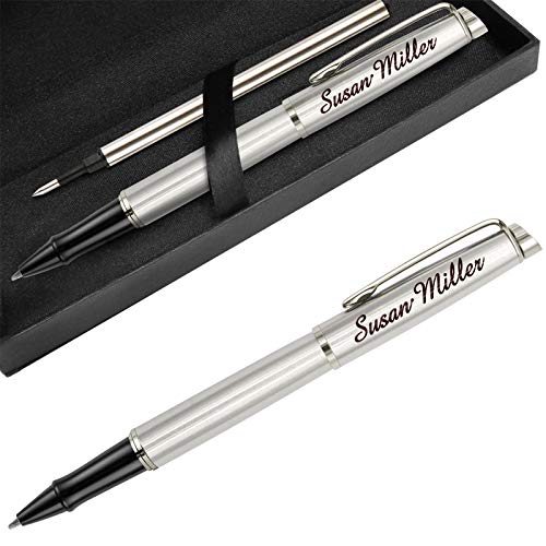 Personalisierter Gelschreiber Mit Namen,Personalisiert Kugelschreiber Mit Gravur Geschenk für Jahrestag,0.7mm von ABIsedrin