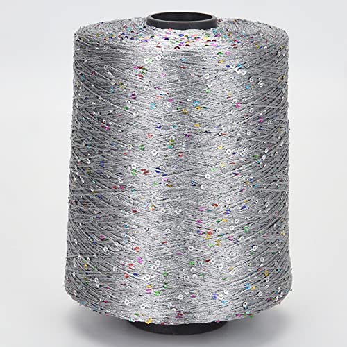 Mehrfarbiges Paillette-Garn, Pailletten, Stricken, natürliche Seide, für Handnadel, Häkelgarn, Linie, Pullover, 12 Mehrfarbiges Paillette-Garn, Pailletten, Stricken, natürliche Seide, für Handnadel, Häkelgarn, Linie, Pullover, 12 von ABKDCO
