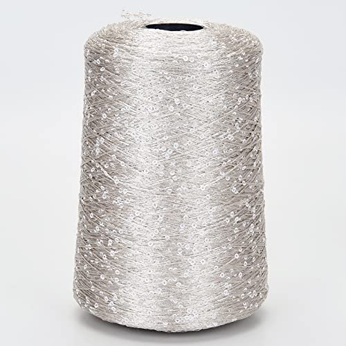 Summer Ice Silk Mercerisiertes Garn, spezielles Paillettengarn, DIY, handgewebte Stoffpuppe, Strickwolle, Decke, YY11 von ABKDCO