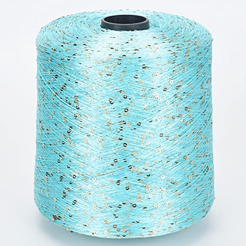 Sommer Eisseide merzerisiertes Garn spezielles Paillettengarn DIY handgewebte Stoffpuppe Strickwolle Decke, 10 Sommer Eisseide merzerisiertes Garn spezielles Paillettengarn DIY handgewebte Stoffpuppe Strickwolle Decke, 10 von ABKDCO