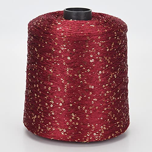 Summer Ice Silk Glitter Garn Pailletten Garn Hand Häkelgarn Stricken Kleidung Nadelarbeit, 12 Summer Ice Silk Glitter Garn Pailletten Garn Hand Häkelgarn Stricken Kleidung Nadelarbeit, 12 von ABKDCO