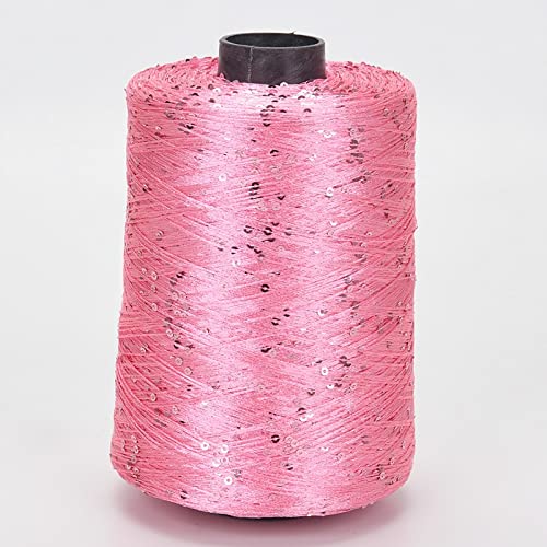 Summer Ice Silk Mercerisiertes Garn, spezielles Paillettengarn, DIY, handgewebte Stoffpuppe, Strickwolle, Decke, YY01 von ABKDCO