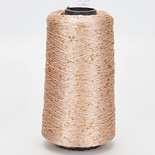 Summer Ice Silk Mercerisiertes Garn, spezielles Paillettengarn, DIY, handgewebte Stoffpuppe, Strickwolle, Decke, YY04 von ABKDCO